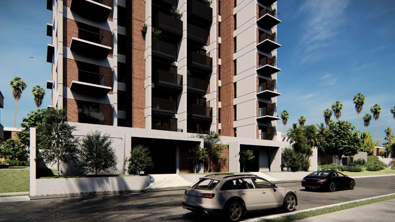 Bashundhara Residence IV street view